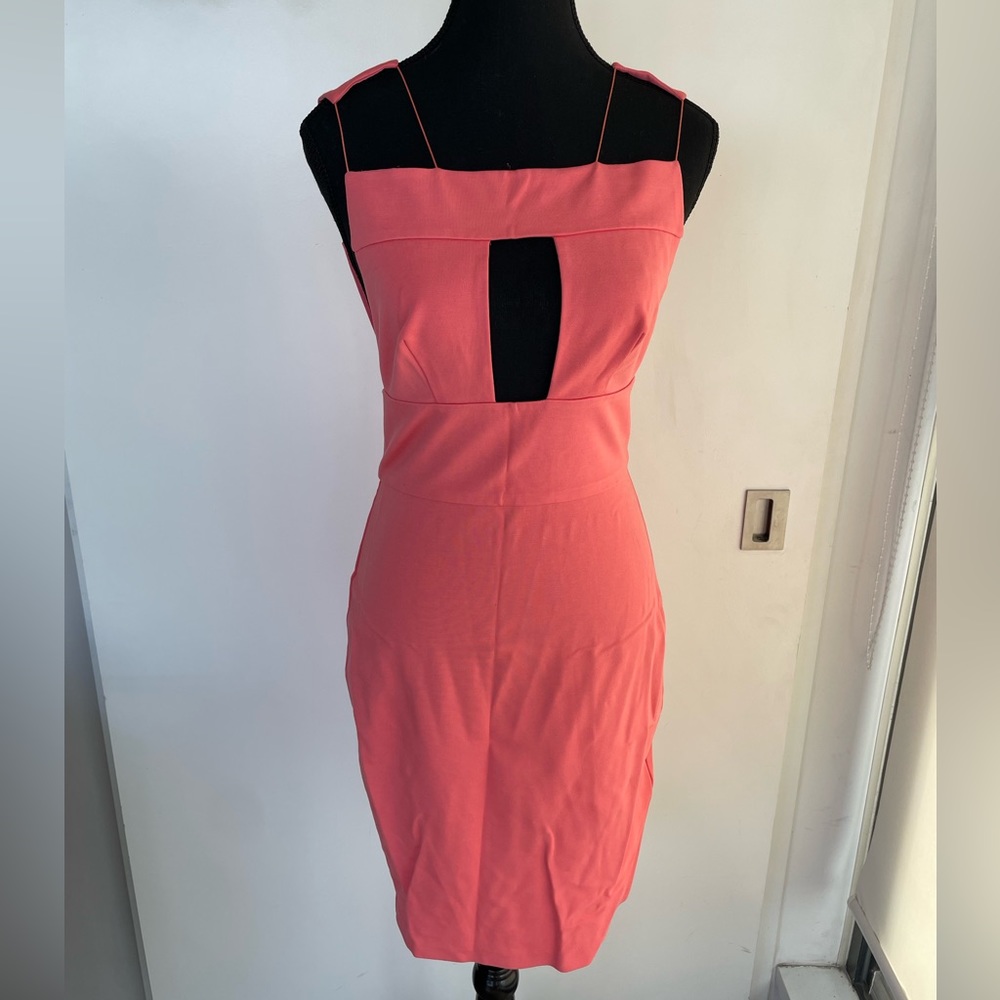 AQ/AQ cut out Dress Pink - UK 8/US S